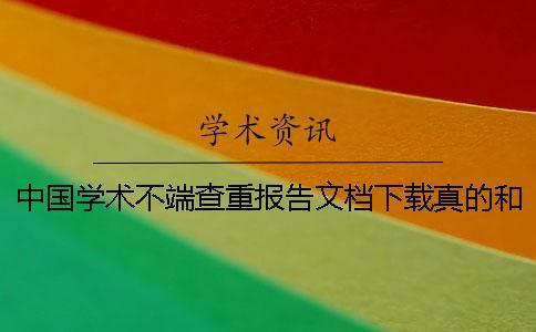 中國學(xué)術(shù)不端查重報告文檔下載真的和假冒的驗證建議驗證多少次